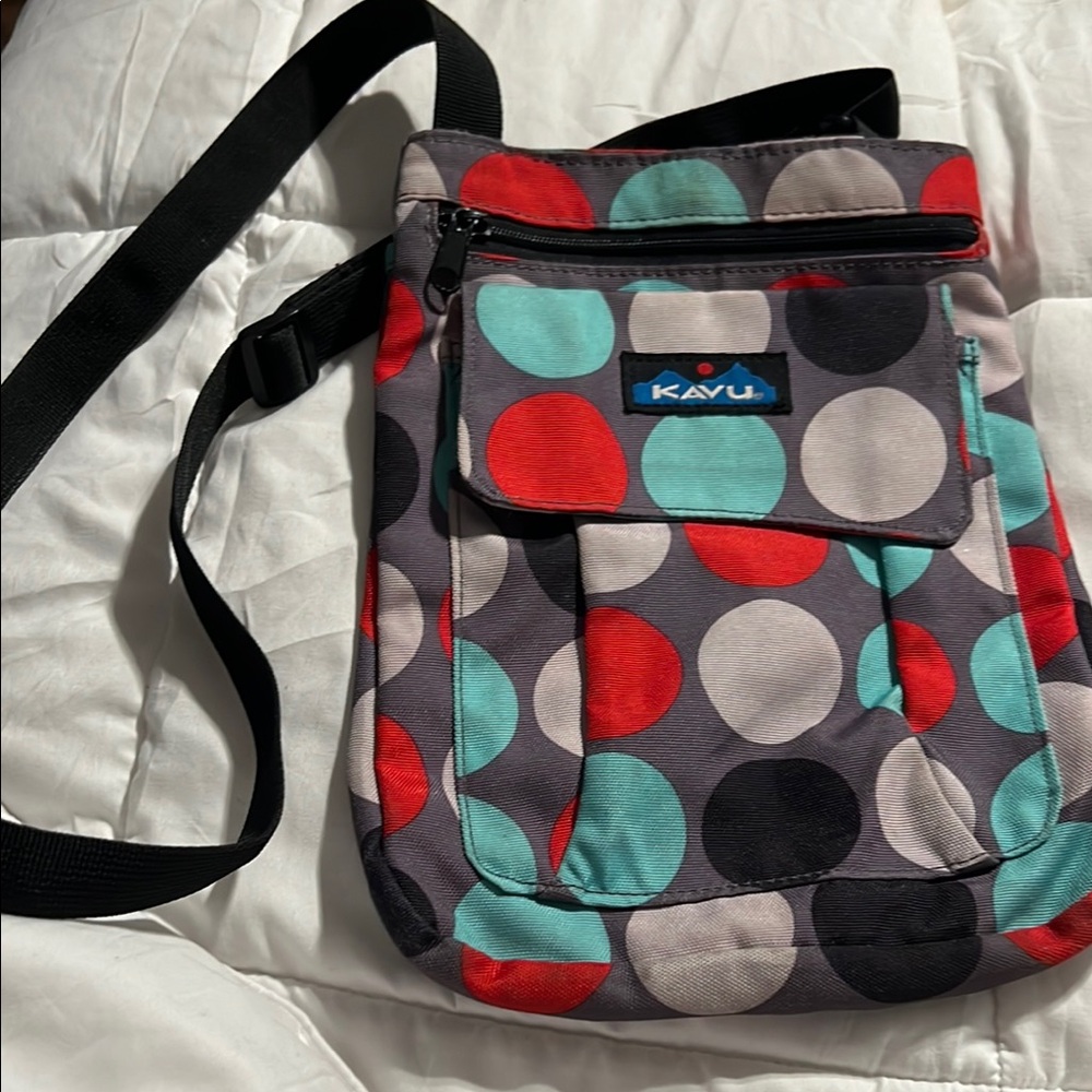 KAVU Polka Dot Crossbody Bag